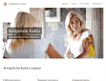 Tablet Screenshot of kotipalvelukukka.fi